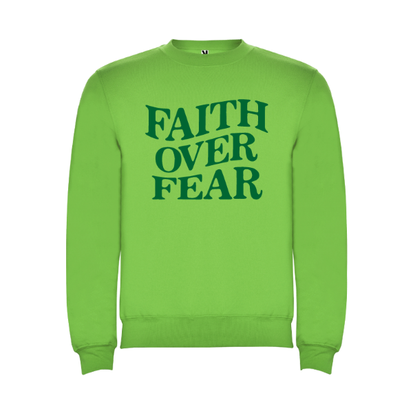 Sudadera FAITH OVER FEAR