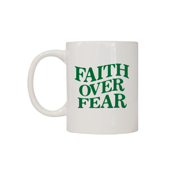Taza FAITH OVER FEAR
