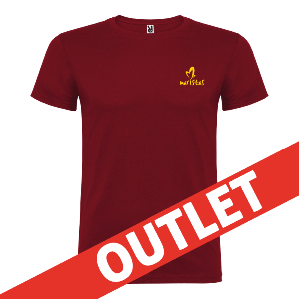 Camiseta Cuenta Conmigo Granate